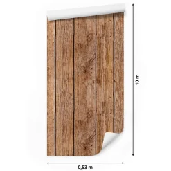 Papier Peint Panneaux En Bois Pour La Chambre