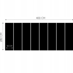 Papier Peint Panoramique Intissé Feuilles Fleurs Gris - 400x280 cm - Papier Peint Chambre et salon