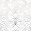 Papier peint panoramique Komar Coquilles blanches L.1.5 m x l.280 cm
