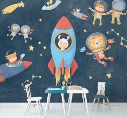 Papier peint panoramique Komar Friends in space L.3.5 m x l.280 cm