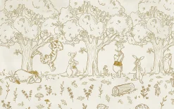 Papier peint panoramique sur intissée de Komar - Disney Winnie the Pooh Outdoors - Taille: 400 x 250 cm