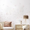 Papier peint panoramique enfant Danse des Feuilles, Beige 525 x 250cm