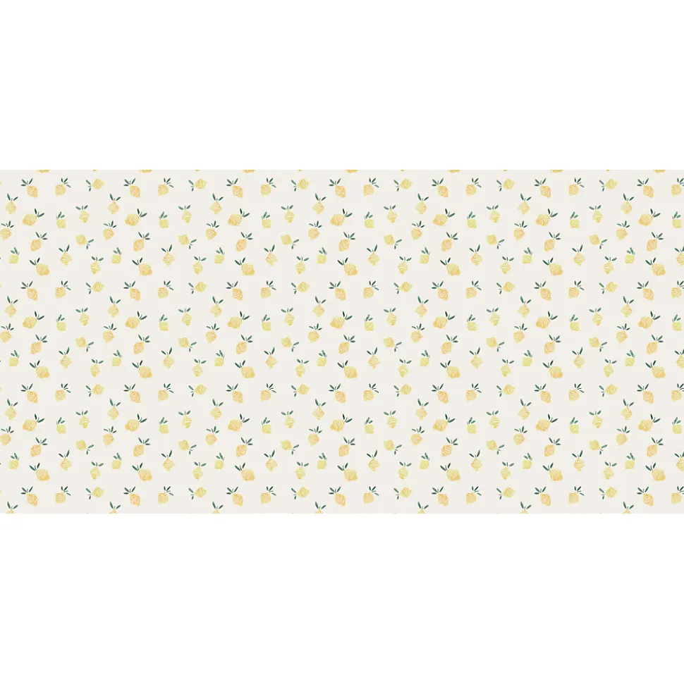 Papier peint panoramique enfant Citrons, Jaune 300 x 250cm