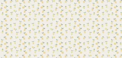 Papier peint panoramique enfant Citrons, Jaune 150 x 250cm