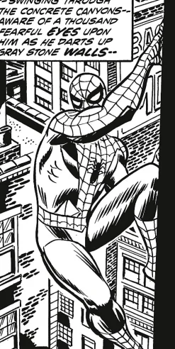 Papier peint panoramique Komar Spider-Man Classic Climb L.1 m x l.200 cm
