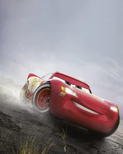 Papier peint panoramique sur intissée de Komar - Disney and Pixar Cars Shine - Taille: 200 x 250 cm