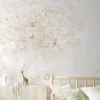 Papier peint panoramique enfant Cabane en plein air, Beige 150 x 250cm