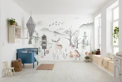 Papier peint panoramique Komar Cozy Woods L.4 m x l.280 cm