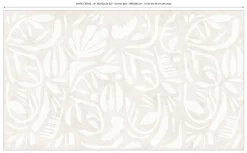 Papier peint panoramique Matis - Crème