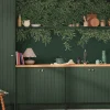 Papier peint panoramique intissé Willow bough deep vert L.4000 x l.250cm William Morris