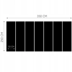 Papier Peint Panoramique Intissé Plage Mer Beige - 350x250 cm - Papier Peint Chambre et salon