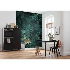 Papier peint panoramique Jungle night 200 x 250 cm Komar