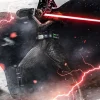 Papier peint panoramique Komar Star Wars Vader Dark Forces L.2 m x l.280 cm