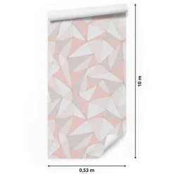 Papier Peint Pour Salon Chambre Motifs Abstrait Géométriques