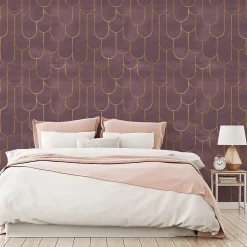 Papier Peint Pour Salon MOTIFS Art Déco Abstraction