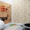 Papier peint pré-encollé vinyle intissé géométrique Easy Roll GoodHome Aubrey beige l.53 x H.1005 cm