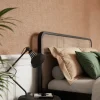 Papier peint pré-encollé vinyle intissé géométrique Easy Roll GoodHome Barrington rose l.53 x H.1005 cm