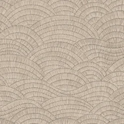 Papier peint pré-encollé vinyle intissé géométrique Easy Roll GoodHome Barrington beige l.53 x H.1005 cm