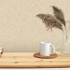 Papier peint pré-encollé vinyle intissé géométrique Easy Roll GoodHome Bolsa beige l.53 x H.1005 cm