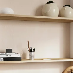 Papier peint pré-encollé vinyle intissé géométrique Easy Roll GoodHome Barlow beige l.53 x H.1005 cm