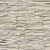 Papier peint quartzite ardoise en relief 1003-33 vinyle très résistant aspect pierre gris brun clair