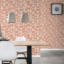 Papier peint Suède intissé GoodHome Paiute beige l.53 x H.1000 cm
