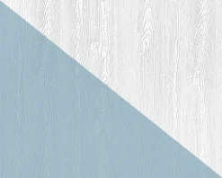 Papier peint texturé EDEM 83005BR60 papier peint intissé texturé à l'aspect de bois mat blanc