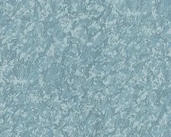 Papier peint unicolore EDEM 9076-29 Papier peint intissé gaufré à l'aspect crépi et un effet métallique bleu turquoise