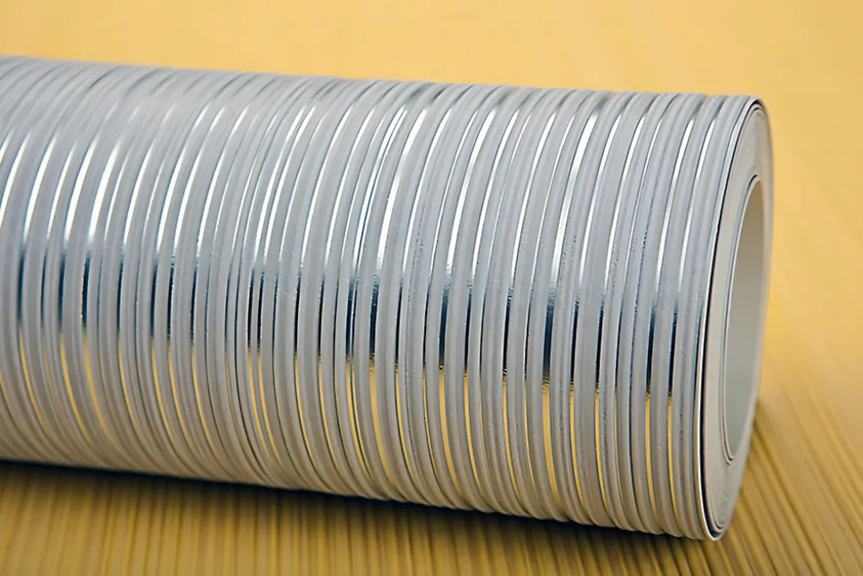 Papier peint unicolore EDEM 598-20 papier peint texturé rayures métalliques gris gris-clair argent