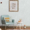 Papier peint vinyl intissé Les aventures Nina arche bleu glacier L.1005 x l.53cm Lutèce