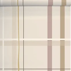 Papier peint vinyl intissé Bensimon carreau beige L.1005 x l.53cm Lutèce