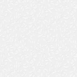 Papier peint vinyle expansé sur intissé Kerria GoodHome blanc