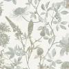 Papier peint vinyle grainé sur intissé botanique feuillage vert L.1001 x l.53 cm Ugépa
