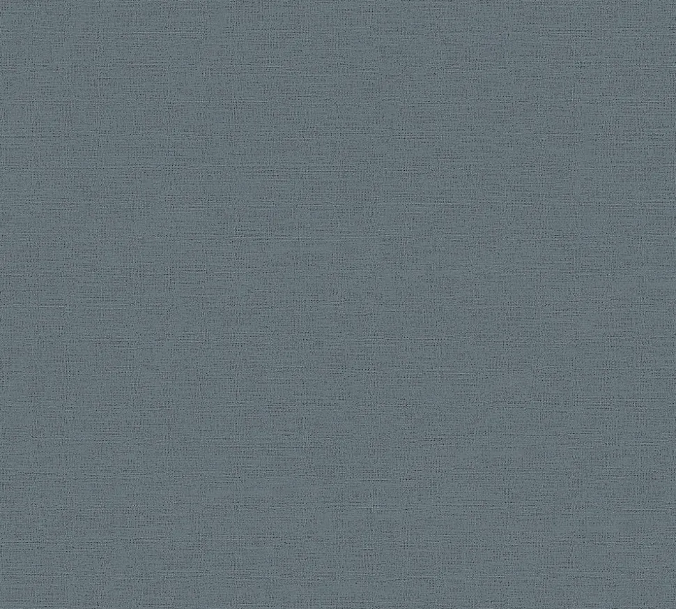 Papier peint vinyle grainé sur intissé uni bleu L.1005 x l. 53 cm, As Creation Around