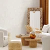 Papier peint vinyle intissé géométrique Empreinte blanc L.1005 x l.53cm Lutèce