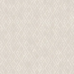 Papier peint vinyle intissé Kohev GoodHome géométrique beige L. 10,05m x l. 0,53m