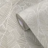 Papier peint vinyle intissé Gebu GoodHome motif palmier beige L. 10,05m x l. 0,53m
