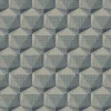 Papier peint Vinyle Intissé GoodHome Molta gris et vert