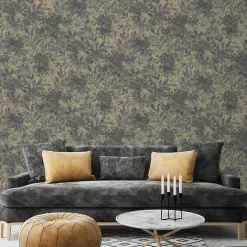 Papier peint Vinyle Intissé GoodHome Ammo gris