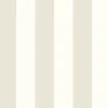 Papier peint vinyle intissé à coller rayures beige L.10 05 x l.53cm