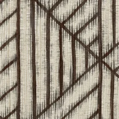Papier peint vinyle intissé géométrique Nomade marron L.1005 x l.53cm Lutèce