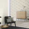 Papier peint vinyle intissé expansé palmiers beige l.53 x H.1005 cm Rasch