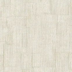 Papier peint vinyle intissé uni Kopa gris, beige L.1005 x l.53cm Lutèce