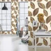 Papier peint vinyle intissé feuillage Alamy beige, marron L.1005 x l.53cm Rasch