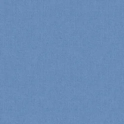 Papier peint vinyle intissé effet textile GoodHome bleu L.10m x l.53cm