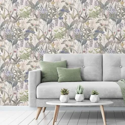 Papier peint Vinyle Intissé GoodHome Platin Pastel