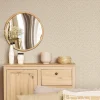 Papier peint vinyle intissé Fibre d'or beige L.1005 x l.53cm Lutèce