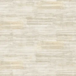 Papier peint vinyle intissé beige L.1005 x l.53cm, Lutèce Sillon aqua