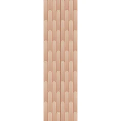 Papier peint Vinyle intissé GoodHome Pawnee terracotta l.53 x H.1005 cm