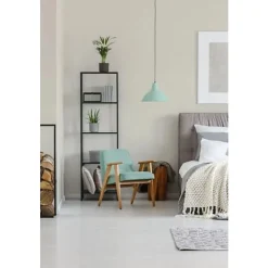 Papier peint vinyle intissé uni beige ivoire mat L.1005 x l. 53 cm As Creation Antigua
